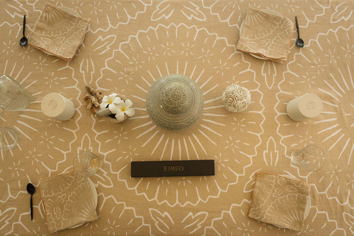 TABLE LINEN SET - TIFAFAI BEIGE