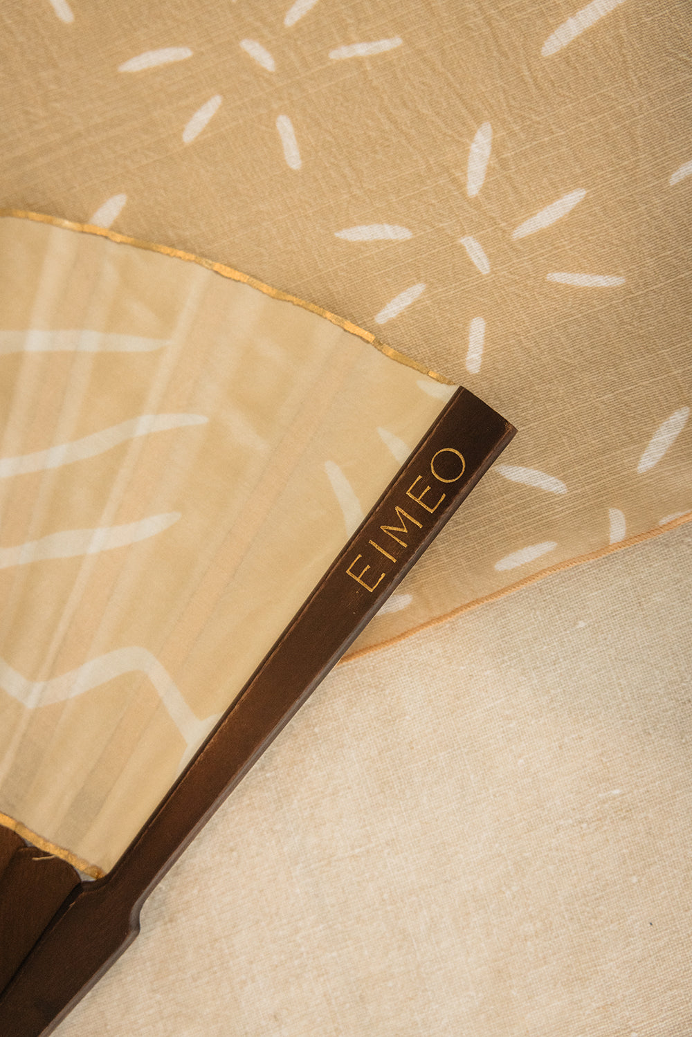 THE POE FAN - TIFAFAI BEIGE